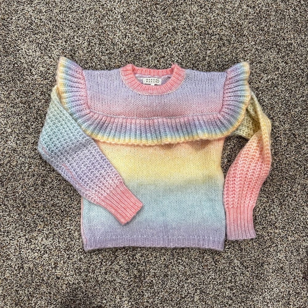 Hannah Banana Ombre Sweater Soft Knit
